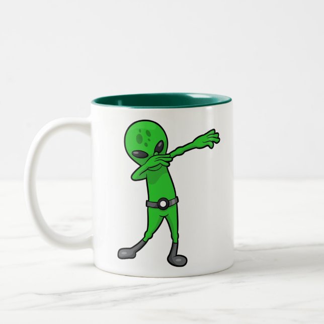 Alien Zweifarbige Tasse (Links)