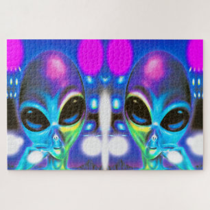 Alien Zwillinge Puzzle