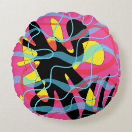 AlienBZZ Rundes Kissen