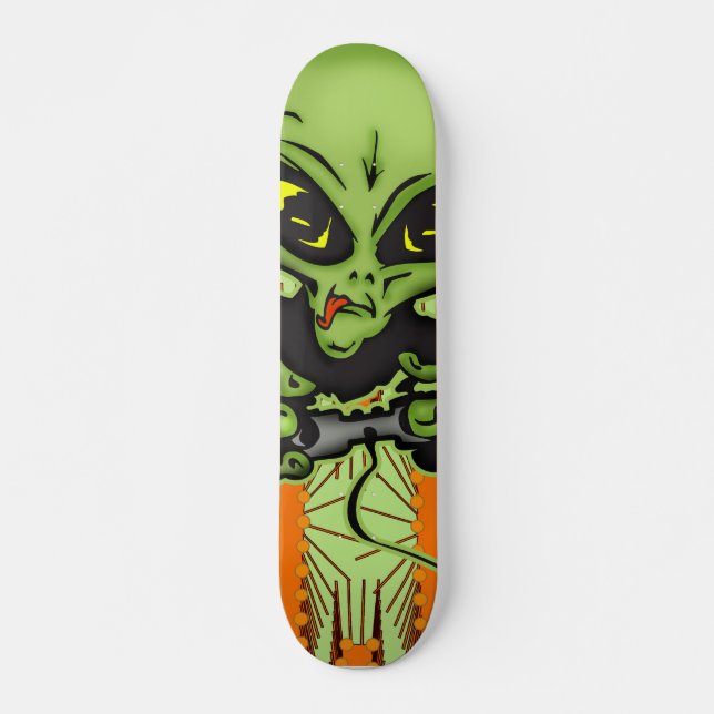 AlienGamer Skateboard (Vorne)