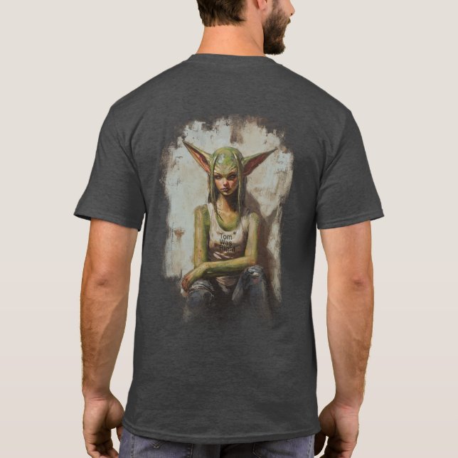 Aliens Exist Modelo II T-Shirt (Rückseite)