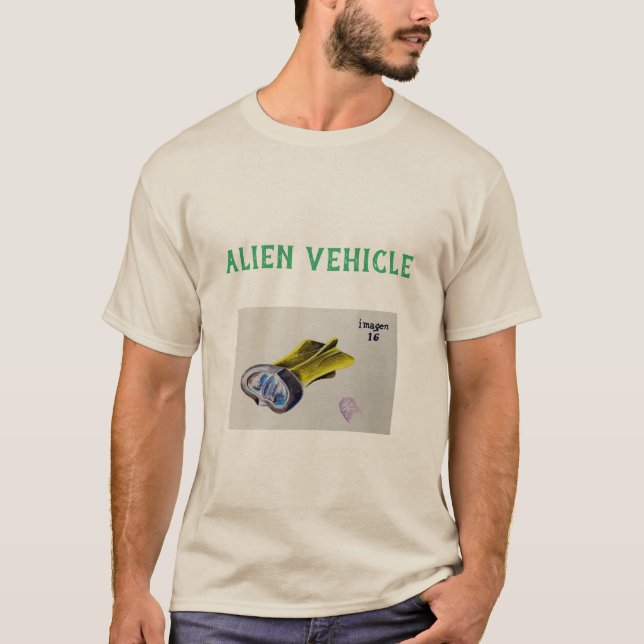 Aliens-Homo-T-Shirt T-Shirt (Vorderseite)