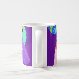 Aliens im Weltraum Kaffeetasse