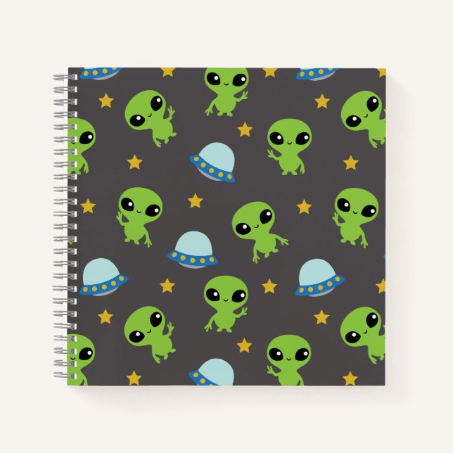 Aliens Notizbuch (Vorderseite)
