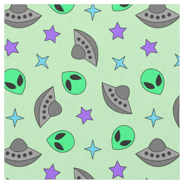 Aliens Stoff (Nahaufnahme)