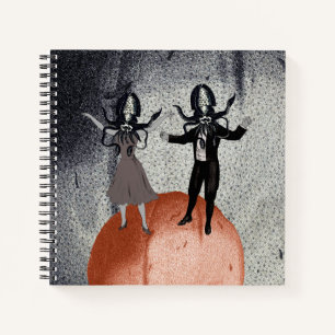 Aliens Tanzfeier Notizbuch