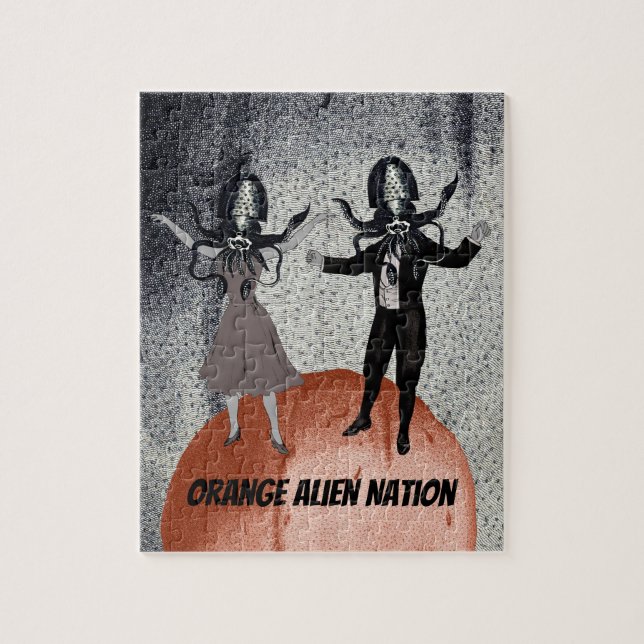 Aliens Tanzfeier Puzzle (Vertikal)