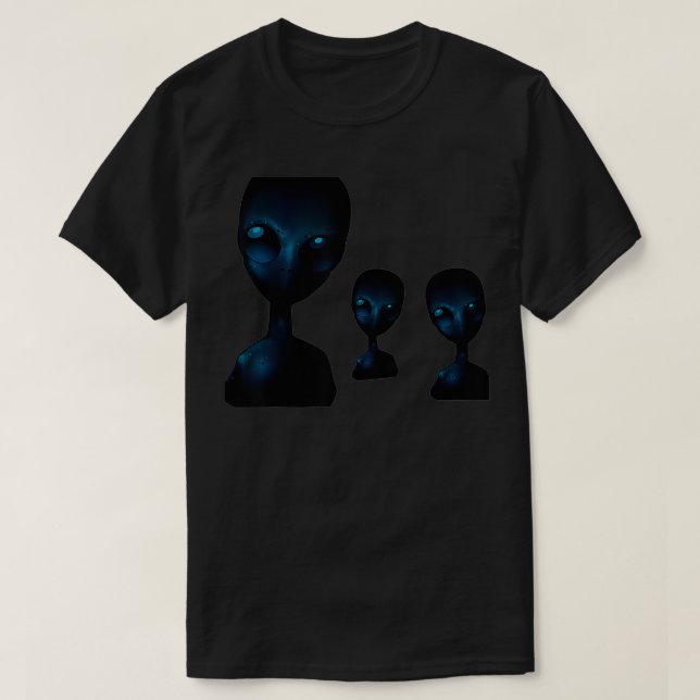Aliens Tee Believe in Alien Tee Ufo's Believer Hun (Design vorne)