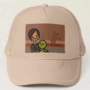 aliensturzhelm truckerkappe