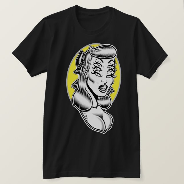 Alienvampir T-Shirt (Design vorne)