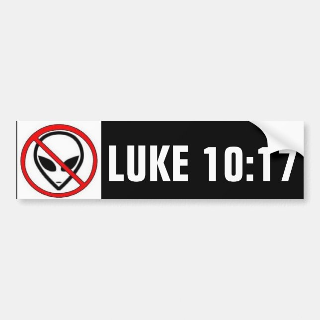 alienwahnvorstellung autoaufkleber (Vorne)