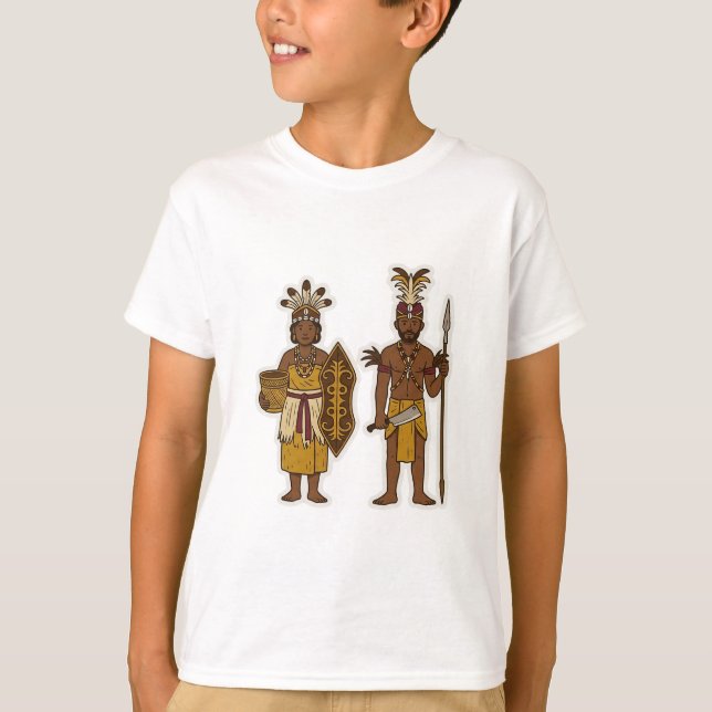 Alifuru Ina und Ama T-Shirt (Vorderseite)