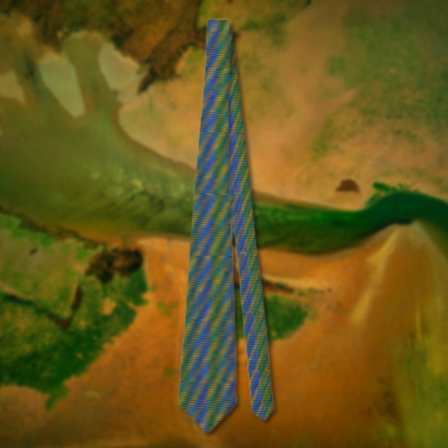 Alignment Energy | Moderne Abstrakte Linien Neckti Krawatte (Von Creator hochgeladen)