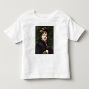 Aline Masson, das Modell des Künstlers (Öl auf Kleinkind T-shirt