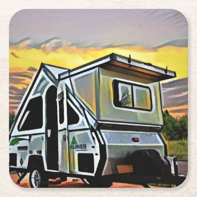 Aliner Sunset Untersetzer (Vorderseite)