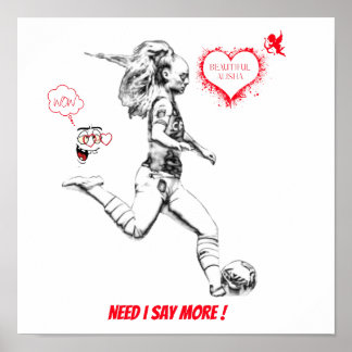 ALISHA LEHMANN POSTER / WALL DECOR