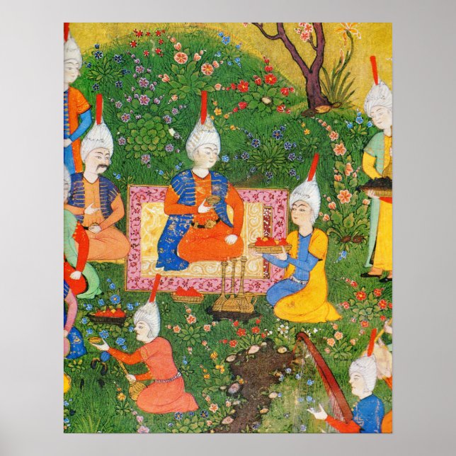 Alisher Navoy, Teezeremonie Poster (Vorne)