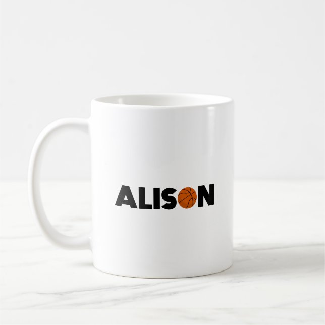 Alison Basketball Kaffeetasse (Links)
