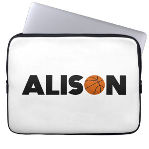 Alison Basketball Laptopschutzhülle