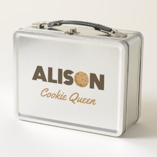 Alison Cookie Queen Metall Brotdose
