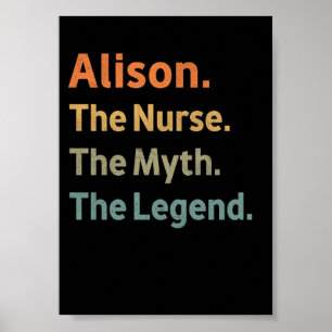 Alison Die Krankenschwester Der Mythos Die Legende Poster