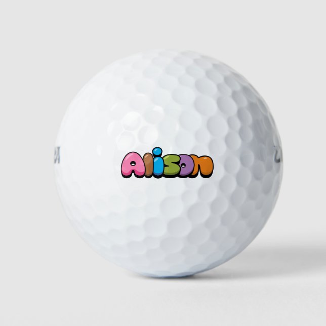 Alison Golfball (Vorderseite)