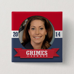 ALISON LUNDERGAN-GRIMES-KAMPAGNE BUTTON
