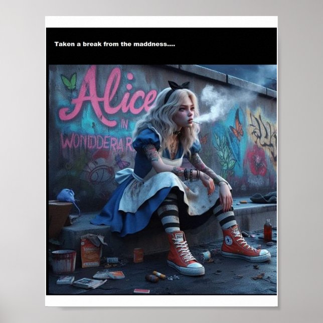 Alison Wonderlund Poster (Vorne)