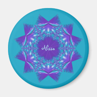 ALISSA ~ STAR! Lila und Aqua ~ Atemberaubende Gest Magnet