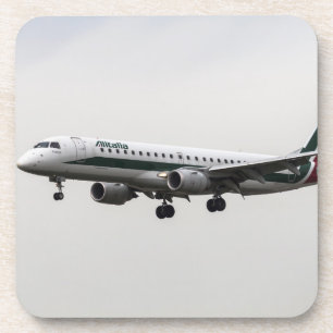 Alitalia Embraer 190 Getränkeuntersetzer