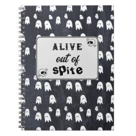 Alive out of trotz Ghost Notizblock