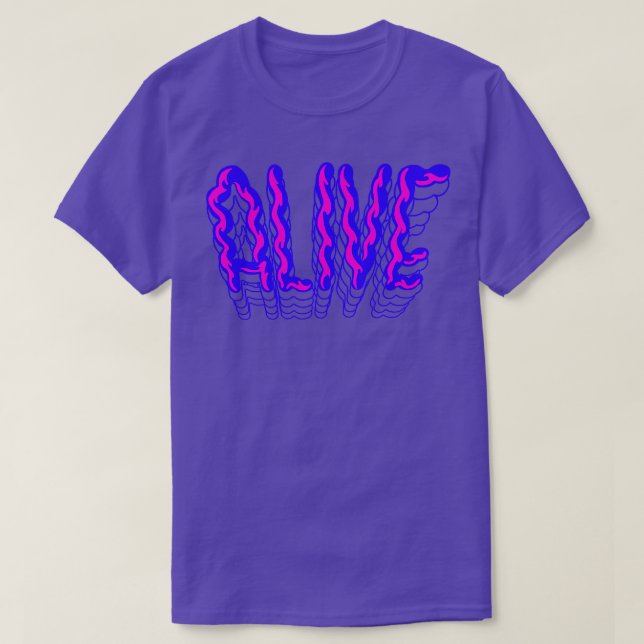 Alive T-Shirt (Design vorne)