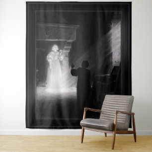 Alix Apparaissant Au Masque von Tony Robert-Fleury Wandteppich