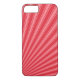 Alizarin crimson Color Stripe Funky Muster Case-Mate iPhone Hülle (Rückseite)