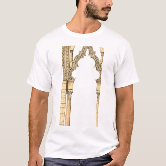 Aljaferia. Islamischer Palast. Bögen. Saragossa T-Shirt (Vorderseite)