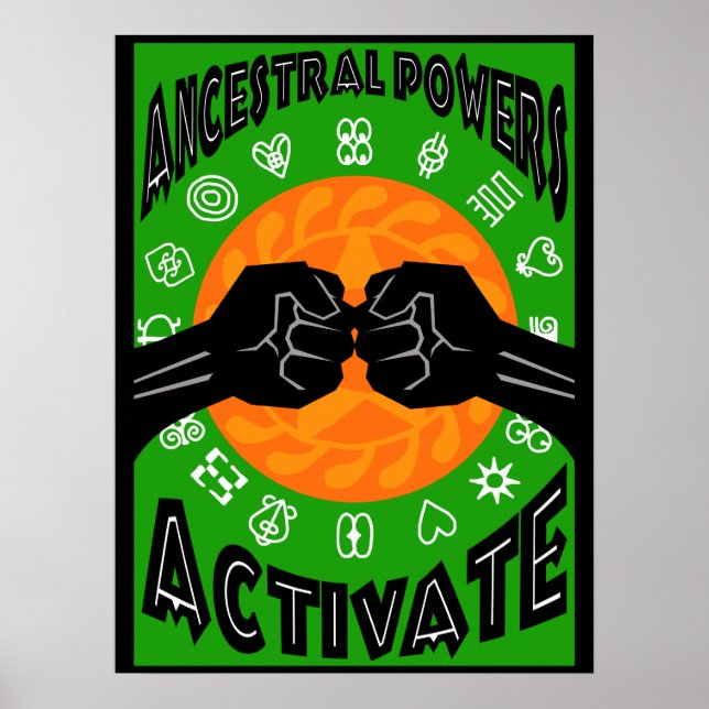 ALKEBULAN - AKTIVIERUNG VON ANZESTRALEN POWERN POSTER (Vorne)