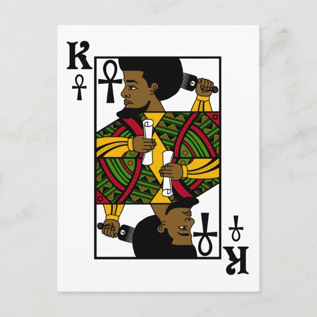 ALKEBULAN - DAS SCHWARZE KÖNNEN POSTKARTE (Vorderseite)