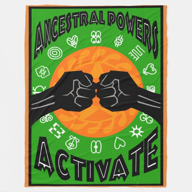 ALKEBULAN - ERERBTE POWER AKTIVIEREN FLEECEDECKE (Vorderseite)