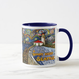 Alki Punkt-Leuchtturm Tasse