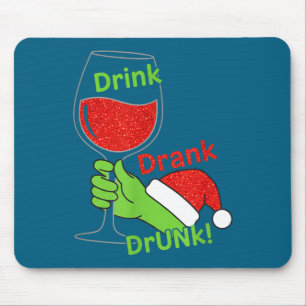 Alkohol & Schwänze Trinken Trank Betrunken! Lu Mousepad