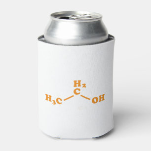 Alkohol-Äthanol-molekulare chemische Formel Dosenkühler