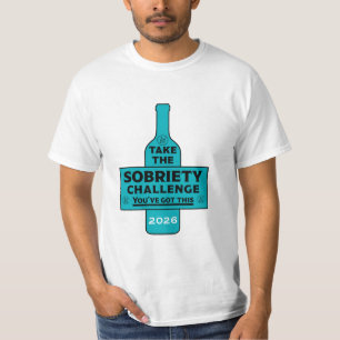 Alkohol frei und nüchtern T-Shirt