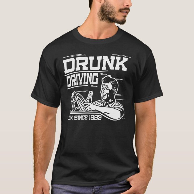 Alkohol im Strassenverkehr T-Shirt (Vorderseite)