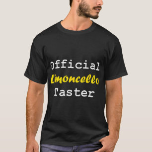 Alkohol Offiziell Limoncello Taster Lemon T-Shirt