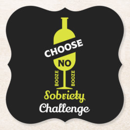 Alkohol Sobrify Alkoholfreie Teetalunterstützung Untersetzer