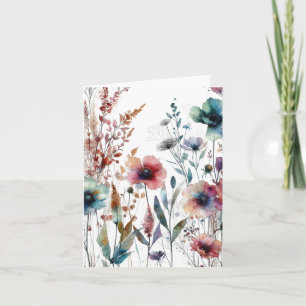 Alkohol-Tinte Aquarell Blumen Leer