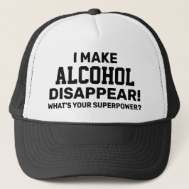 Alkohol Trucker Hat (Anpassen!) Truckerkappe
