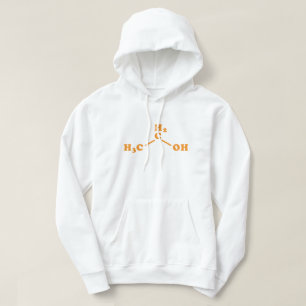 Alkoholethanol Molekulare chemische Formel Hoodie