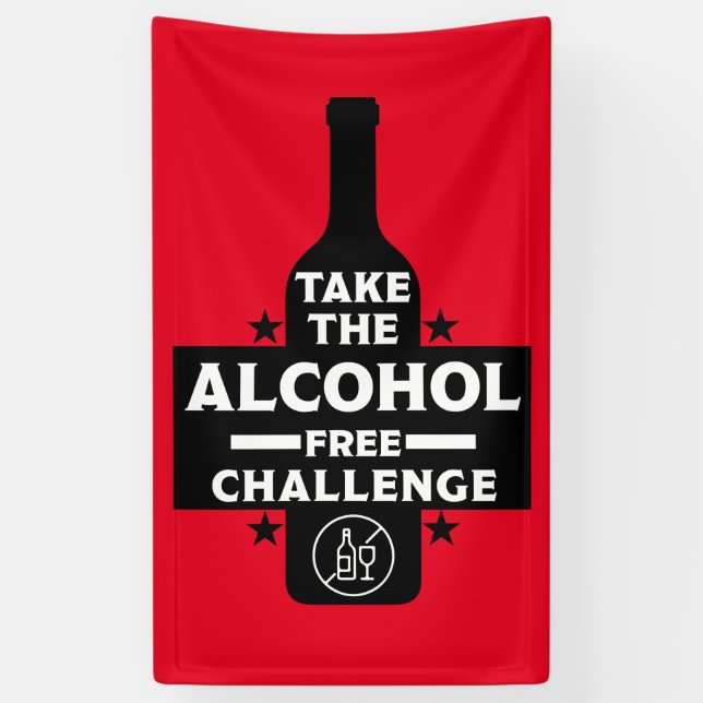alkoholfrei und nüchtern banner (Vertikal)