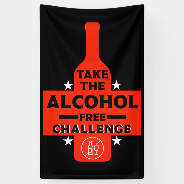 alkoholfrei und nüchtern banner (Vertikal)
